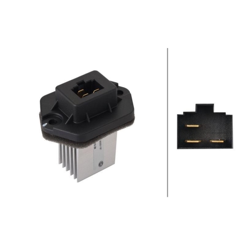 HELLA Regler, Innenraumgebl&auml;se 5HL 366 410-281