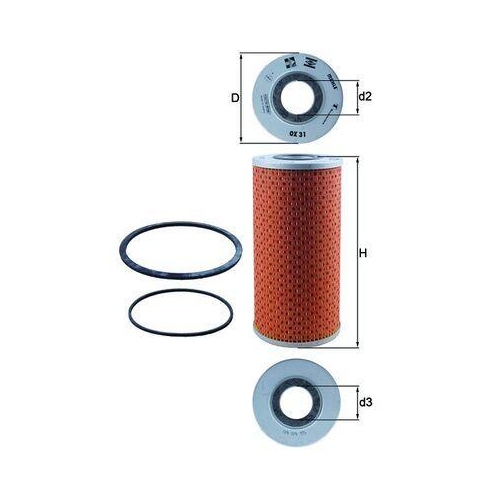 MAHLE &Ouml;lfilter OX 31D
