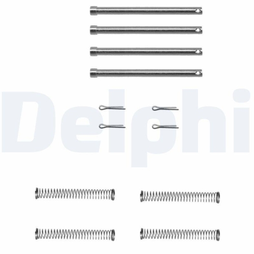 DELPHI Zubeh&ouml;rsatz, Scheibenbremsbelag LX0097