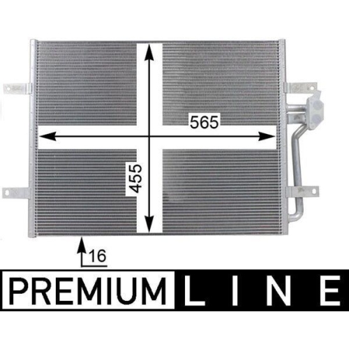 MAHLE Kondensator, Klimaanlage BEHR *** PREMIUM LINE *** AC 25 000P