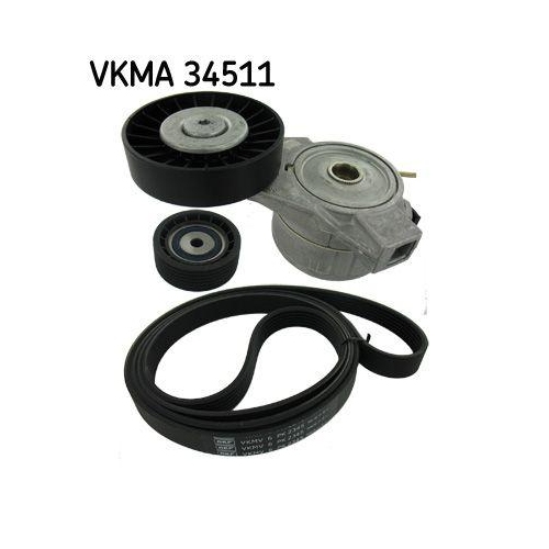 SKF Keilrippenriemensatz VKMA 34511