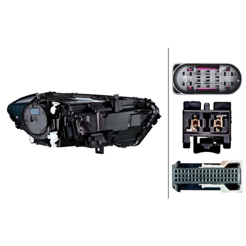 HELLA Hauptscheinwerfer 1EX 015 390-511