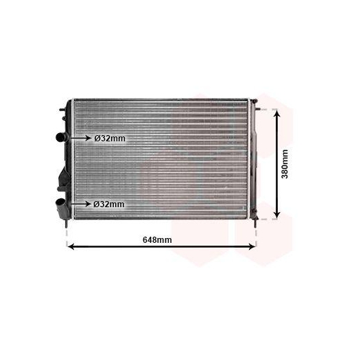 VAN WEZEL K&uuml;hler, Motork&uuml;hlung 43002312