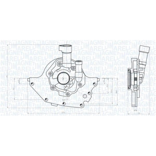 MAGNETI MARELLI &Ouml;lpumpe 351516000097