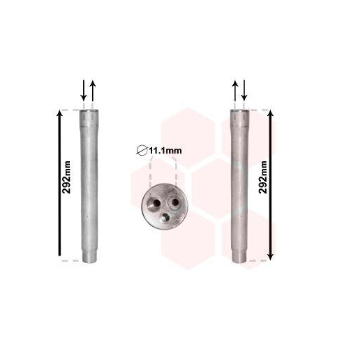 VAN WEZEL Trockner, Klimaanlage 0600D445