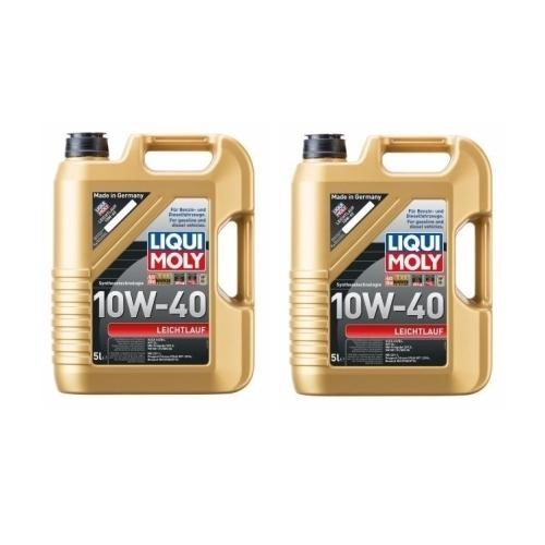 LIQUI MOLY Motor&ouml;l Leichtlauf 10W-40 10-Liter VW 501.01 / 505.00 / MB 229.3 -131