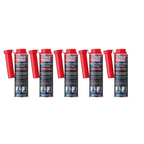 5x 300ml Liqui Moly Motorsystemreiniger Diesel Additiv - 5128