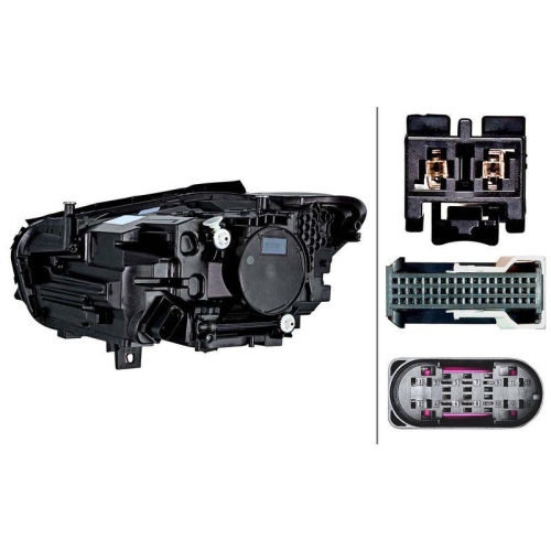 HELLA Hauptscheinwerfer 1EX 015 558-321