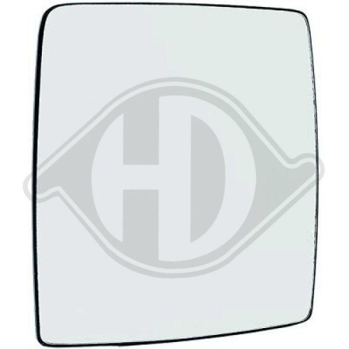 DIEDERICHS Spiegelglas, Au&szlig;enspiegel 1813229