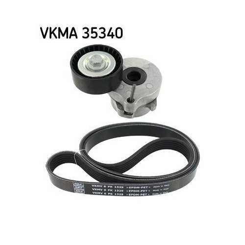 SKF Keilrippenriemensatz VKMA 35340