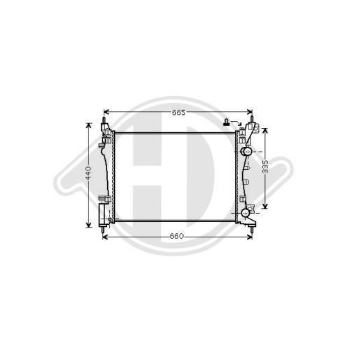 DIEDERICHS K&uuml;hler, Motork&uuml;hlung DIEDERICHS Climate DCM2671