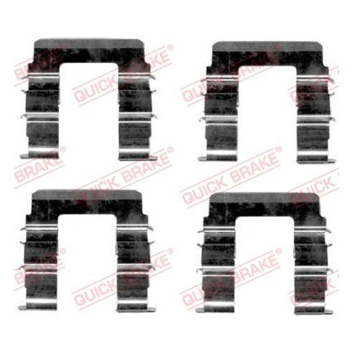 QUICK BRAKE Zubeh&ouml;rsatz, Scheibenbremsbelag 109-1615