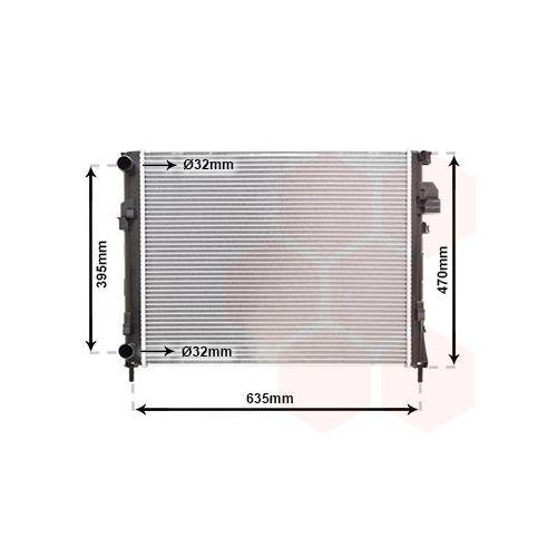 VAN WEZEL K&uuml;hler, Motork&uuml;hlung 43002327