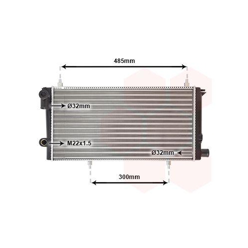 VAN WEZEL K&uuml;hler, Motork&uuml;hlung 09002073