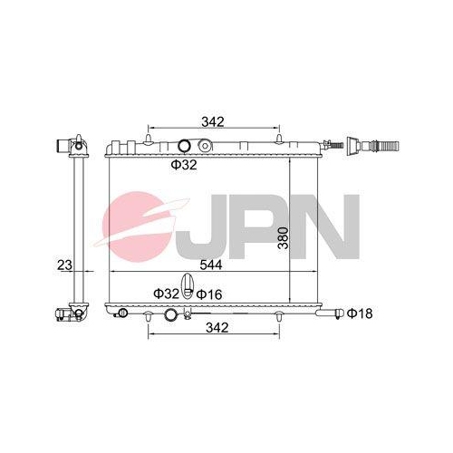 JPN K&uuml;hler, Motork&uuml;hlung 60C9041-JPN