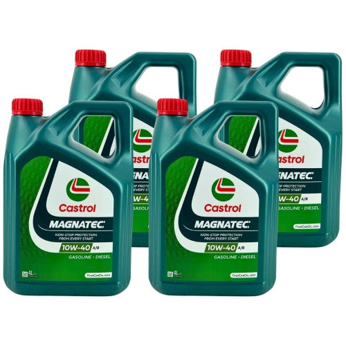 Motor&ouml;l Castrol Magnatec 10W-40 A/B VW Renault Mercedes Fiat ACEA A3B4 16 Liter