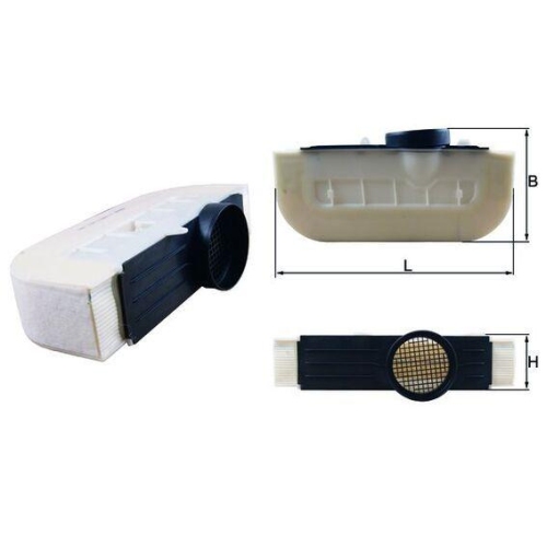 KNECHT Luftfilter LX 3294/4