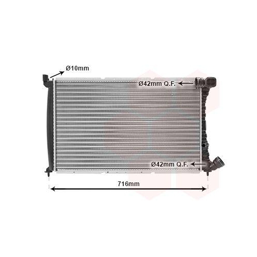 VAN WEZEL K&uuml;hler, Motork&uuml;hlung 09002102