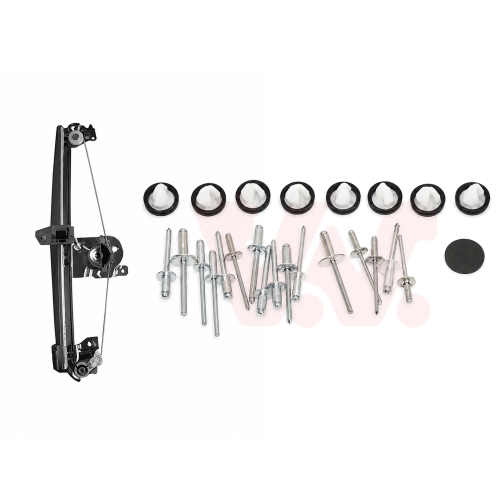 VAN WEZEL Fensterheber + Einbausatz, T&uuml;r 0925261+0925799