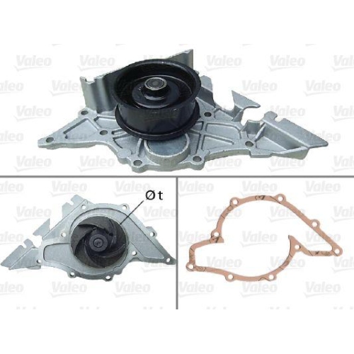 VALEO Wasserpumpe, Motorkühlung 506792