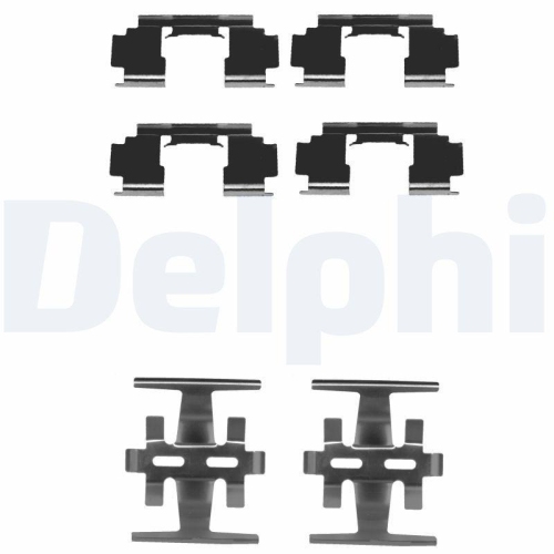DELPHI Zubeh&ouml;rsatz, Scheibenbremsbelag LX0130