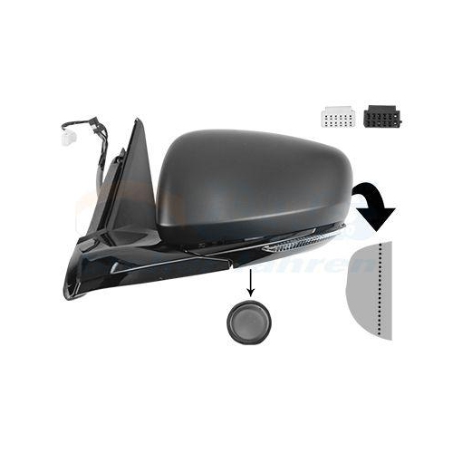 VAN WEZEL Au&szlig;enspiegel * HAGUS * 4317817