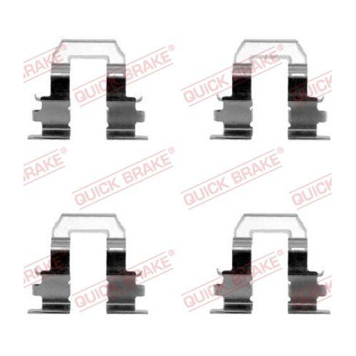 QUICK BRAKE Zubehörsatz, Scheibenbremsbelag 109-1255