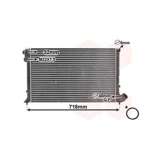 VAN WEZEL K&uuml;hler, Motork&uuml;hlung *** IR PLUS *** 09002105