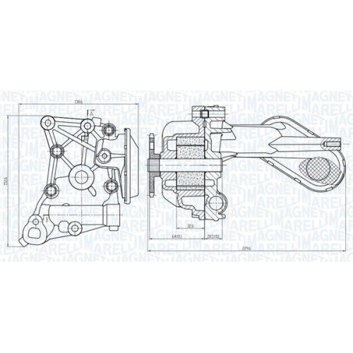 MAGNETI MARELLI &Ouml;lpumpe 351516000125