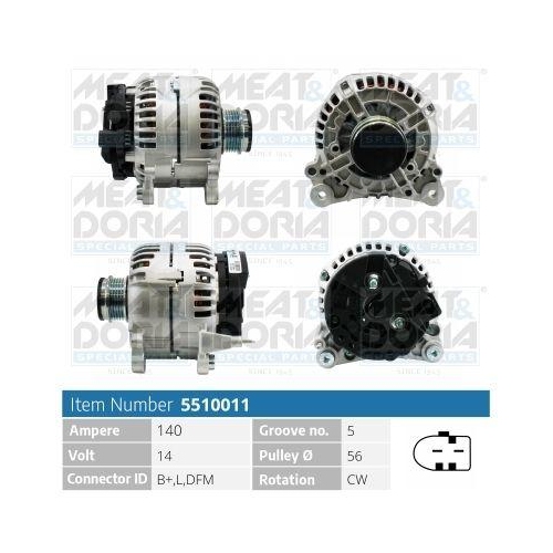 MEAT & DORIA Generator 5510011