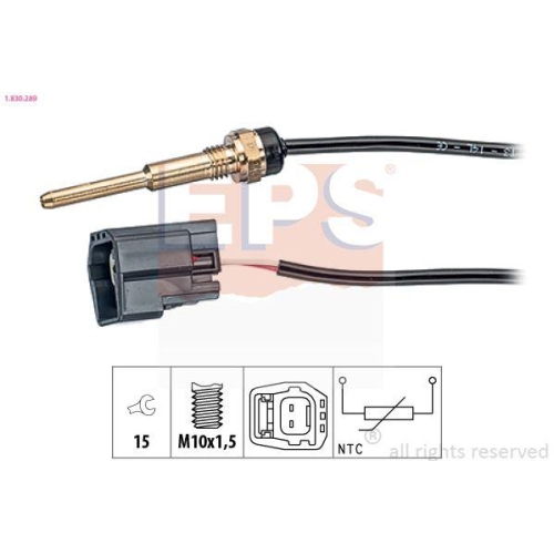 EPS Sensor, K&uuml;hlmitteltemperatur Made in Italy - OE Equivalent 1.830.289
