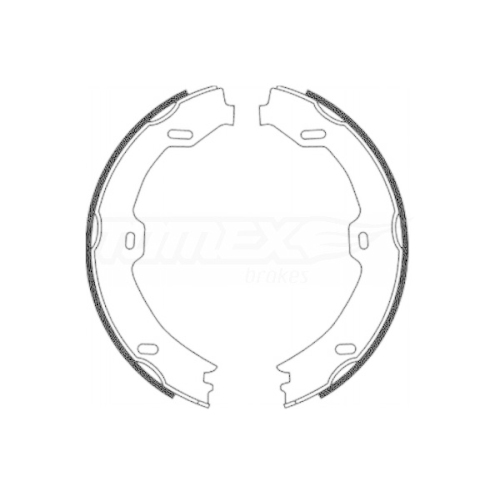TOMEX Brakes Bremsbackensatz TX 21-72