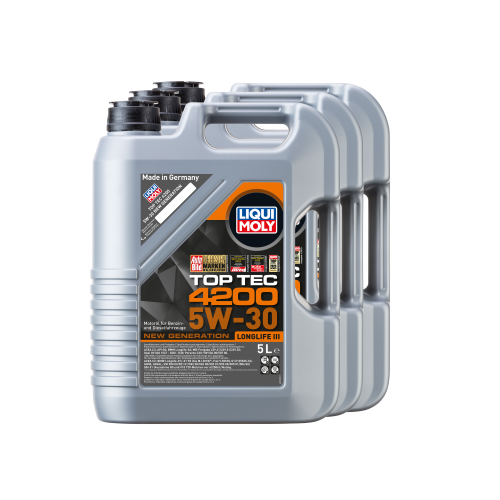 LIQUI MOLY Top Tec 4200 Motor&ouml;l 5W-30 New Generation 15-Liter 504.00 507.00 3707
