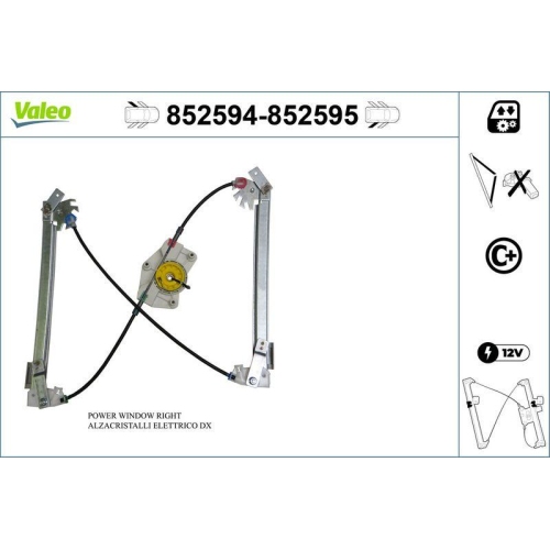VALEO Fensterheber 852594