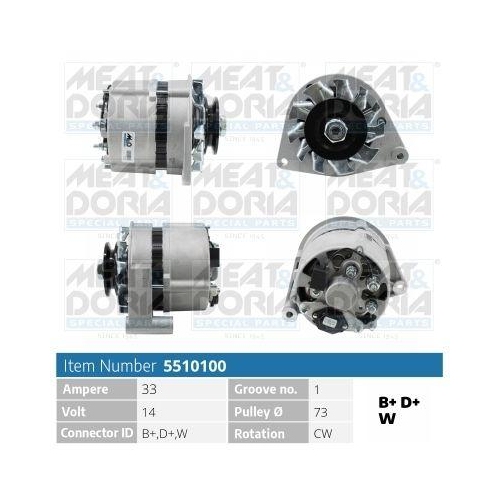 MEAT & DORIA Generator 5510100