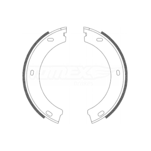 TOMEX Brakes Bremsbackensatz TX 21-73