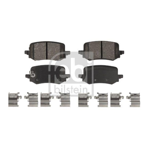 FEBI BILSTEIN Bremsbelagsatz, Scheibenbremse 186404