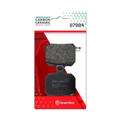 BREMBO Bremsbelagsatz, Scheibenbremse PRIME - CarbonCeramic - CC 07004