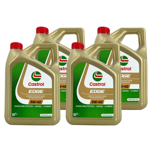 Motor&ouml;l Castrol Edge 5W-40 VW 505 Renault Opel MB 229 Ford Fiat ACEA C3 16 Liter