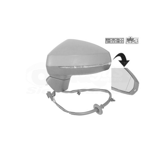 VAN WEZEL Au&szlig;enspiegel * HAGUS * 0337817