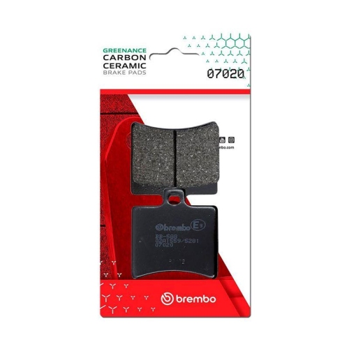 BREMBO Bremsbelagsatz, Scheibenbremse PRIME - CarbonCeramic 07020