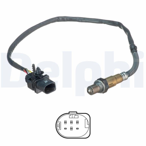 DELPHI Lambdasonde ES21136-12B1
