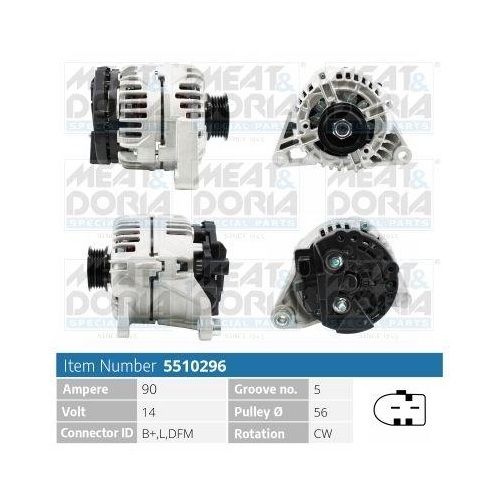 MEAT & DORIA Generator 5510296