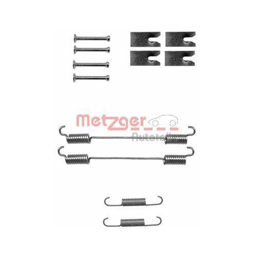 METZGER AUTOTEILE Zubeh&ouml;rsatz, Bremsbacken GREENPARTS 105-0862