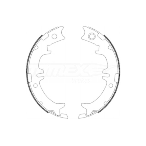 TOMEX Brakes Bremsbackensatz TX 21-76