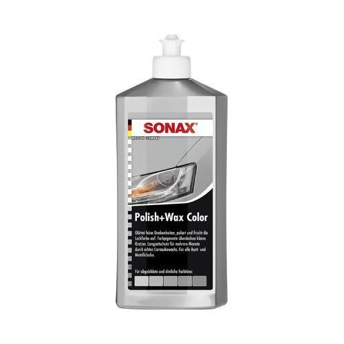 SONAX Lackpolitur Polish & Wax Color NanoPro silber/grau
