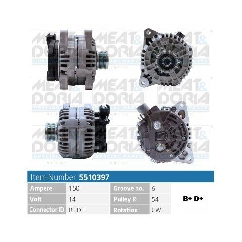 MEAT & DORIA Generator 5510397
