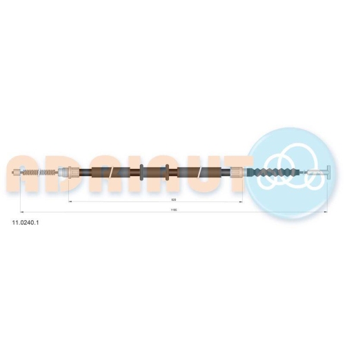 ADRIAUTO Seilzug, Feststellbremse 11.0240.1