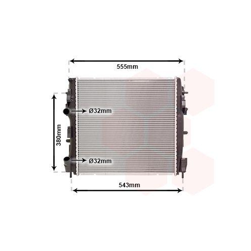 VAN WEZEL K&uuml;hler, Motork&uuml;hlung 43002399