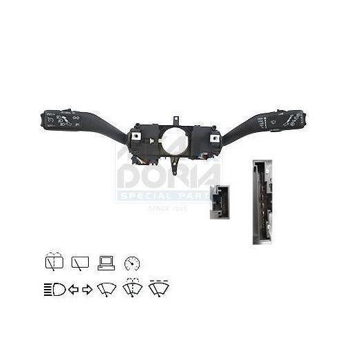 B-Ware Lenkstockschalter MEAT & DORIA 231062 passend f&uuml;r AUDI SEAT SKODA VW VAG